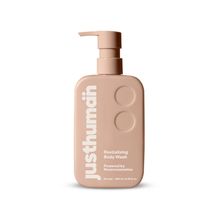Justhuman Revitalizing Body Wash Brightening Moisturizing Shower Gel with Salicylic Acid
