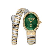 Just Cavalli Women Velina Green Dial Analog Watch - JC1L353M0065 (M)