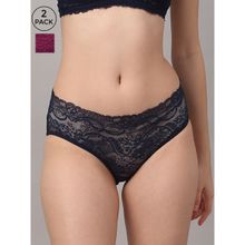 AOBA Women Panty Pack of 2 Assorted Bikini