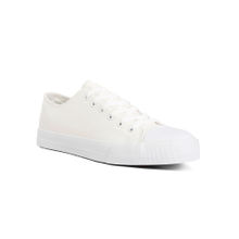 London Rag Lace Up Basic Sneakers-White