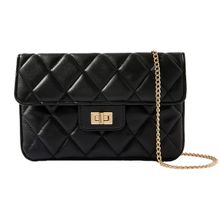 Accessorize London Women'S Faux Leather Quilted Sling Bag