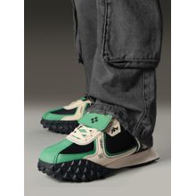 The Souled Store Velocity Matcha Men Green Sneakers