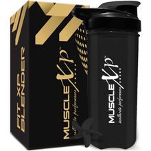 MuscleXP Gym Shaker Fit Xp Blender - Black