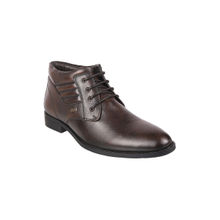 Mochi Mens Brown Boots Mochi Solid Brown Boots