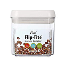 Felli Flip-tite Acrylic Square Food Storage Transparent Container, 1 Liters