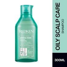 Redken Amino Mint Shampoo With Amino Mint Complex For Sensitive & Oily Scalp