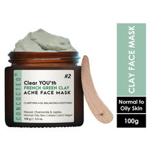CONCOCTED Clear You'th French Green Clay Acne Control Face Mask