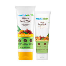 Mamaearth Ubtan Glow Kit (facewash + Mask)