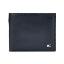 Tommy Hilfiger Accessories Elkhom Mens Leather Global Coin Wallet Navy
