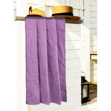 BIANCA Lavender Soft Waffle 100% Organic Cotton Towel