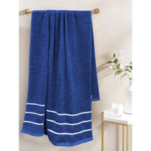 BIANCA Navy Blue Extra Plush Turkish Terry Towel