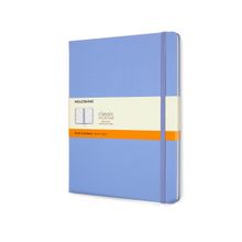 MOLESKINE Classic Extra Large Hard Cover Notebook (Ruled) - Hydrangea Blue