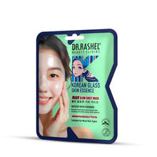 DR. RASHEL Korean Jelly Glow Sheet Mask With Ceramide, Dewy & Nourished Skin