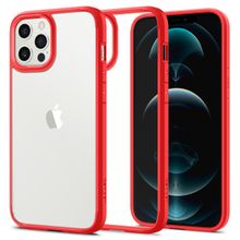 Spigen Ultra Hybrid Designed For Iphone 12 / 12 Pro Case Cover (2020) - Red