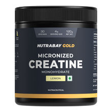 Nutrabay Gold Micronised Creatine Monohydrate Powder - Lemon