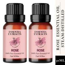 Essentia Extracts Rose 100% Pure Essential Oil - Pack Of 2