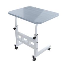 Portronics My Buddy D Wood Multipurpose Movable & Adjustable Table for Computer & Laptop(Sky Blue)