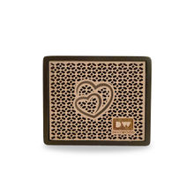 DECIWOOD Clef Portable, Bluetooth 5.0 Wooden Body 10W Wireless Speaker-Black