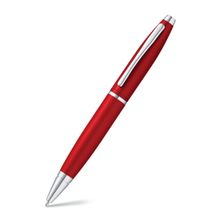 Cross AT0112-19 Calais Crimson Red Lacq W Chrome Appts Ballpoint Pen - Bxd