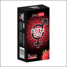 NottyBoy JuicyLucy Extra Thin Strawberry Flavoured Condoms