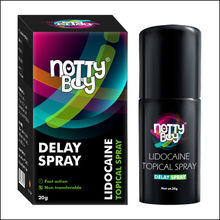NottyBoy Lidocaine Topical Delay Spray