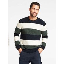 LINDBERGH Mens Striped Relaxed Fit Pull Over