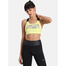Puma Feel It Bra M Green Sports Bra