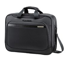 Samsonite Unisex Zipper Closure Laptop Briefcase | Vectura Bailhandle Laptop Bag For Laptop Upto 16 Inch, Black