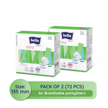 Bella Panty Mini Panty Liners For Women Daily Use, Perfect For White Discharge