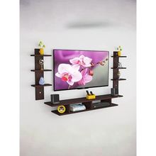 Savya Home Wall Mounted Set Top Box Stand for Living Room