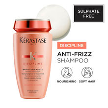 Kerastase Discipline Fluidealiste Shampoo For Frizzy Hair, With Morpho-Keratine, Sulphate-Free