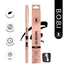 BOBI 24 Hour Black Kajal, Long Lasting, Smudge Proof, Waterproof, Deep Black, 1.5gm