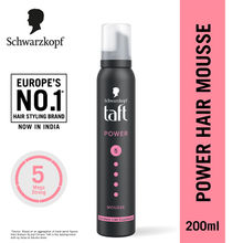 Schwarzkopf TAFT Power Hold 5 Hair Mousse To Controls Frizz,...