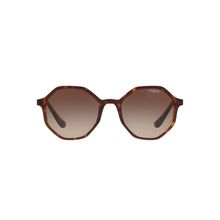 Vogue Eyewear 0VO5222S Brown Beveled Sunglasses (52 mm)
