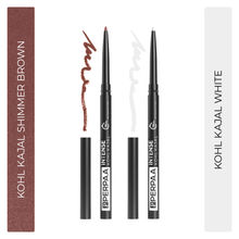 PERPAA Longwear Highly Pigmented Brown & White Kohl Kajal Combo