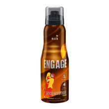 Engage Spice Mystique Deodorant for Men, Woody & Leather, Skin Friendly, Long-Lasting