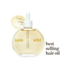 inde wild Champi Hair Oil With Bhringraj, Brahmi & Amla For Regrowth, Hairfall & Dandruff Control