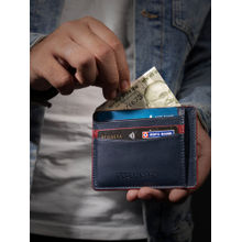 Brown Bear Premium Branded Mens Card Holder Blue
