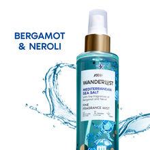 Wanderlust Mediterranean Sea Salt Fresh Perfume Mist with Bergamot & Neroli for Body & Hair