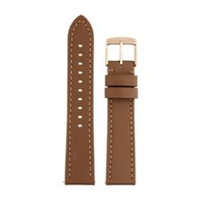 Titan 22 mm Brown Genuine Leather Strap for Men Nf106027022Rgq-P