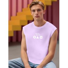 Bewakoof Men's Purple Squid Game 456 Graphic Printed Boxy Fit Vest