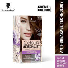 Schwarzkopf Colour Specialist Permanent Hair Colour - 4.54 Medium Hazelnut Brown