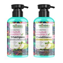 Nutrainix Organics Hydrating Color Protect Shampoo & Conditioner For Men & Women Combo