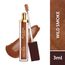 Biotique Diva Shine Lip Gloss - Wild Smoke-G102