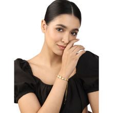 Isharya Lumen Essential Mirror Bracelet In 18Kt Gold Plated