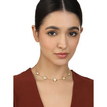 Isharya Lumen Essential Necklace In 18Kt Gold Plated