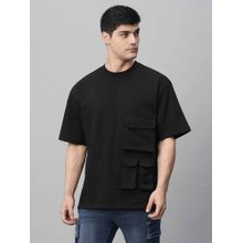PRONK Mens Cargo T-Shirt Black