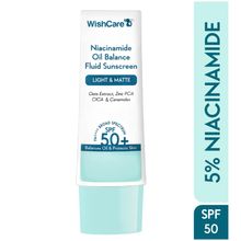 Wishcare Niacinamide Oil Balance Sunscreen SPF 50 PA++++ For Oily Skin