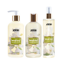 Wanderlust Hawaiian Jasmine Shower Gel, Body Lotion & Fragrance Mist Combo