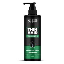 Beardo Hair Thickening Sulphate Free Shampoo for Men | With Biotin, Keratin, Saw Palmetto